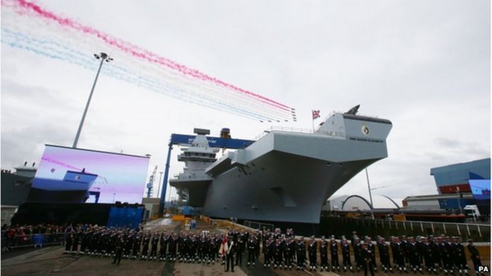 US squadrons 'may use UK carrier' for operations - BBC News