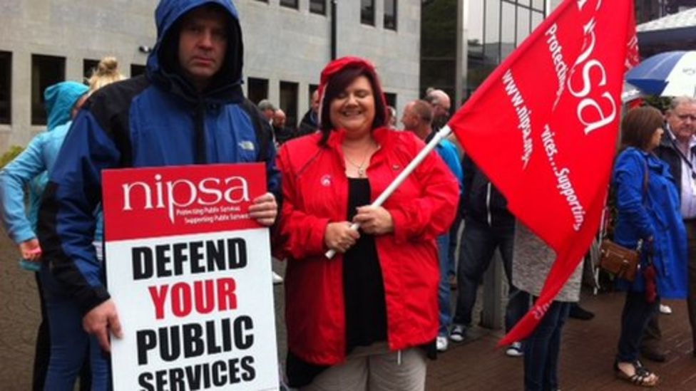 Strikes: Thousands Of Northern Ireland Public Sector Workers Take ...