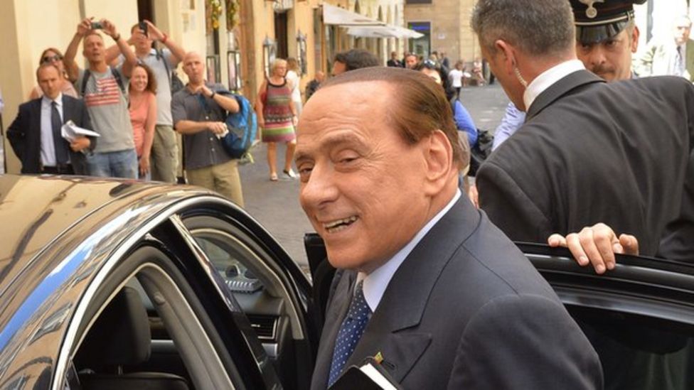 Italy Ex Pm Silvio Berlusconi Acquitted In Bunga Bunga Party Case Bbc News