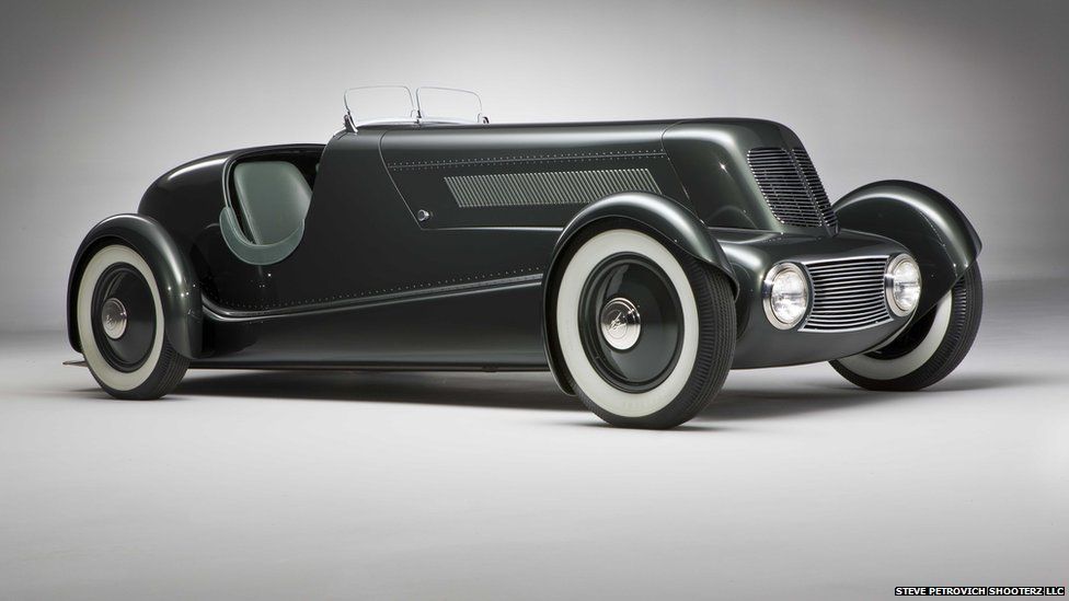 Edsel Ford Model 40 Special Speedster, 1934. Designed by Edsel Ford and Eugene T. “Bob” Gregorie. Courtesy of the Edsel and Eleanor Ford House, Grosse Pointe Shores, Michigan