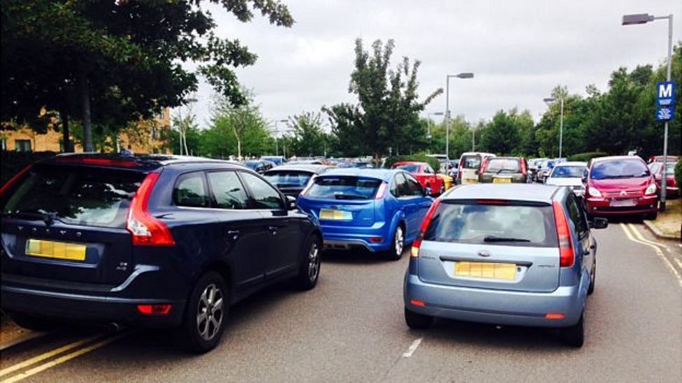 Norfolk and Norwich University Hospital car park chaos 'a battle' - BBC ...