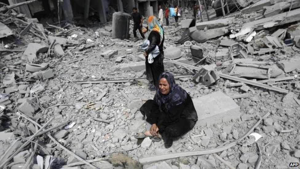 Gaza Death Toll Over 1,000 - Israeli Toll Up To 42 - BBC News