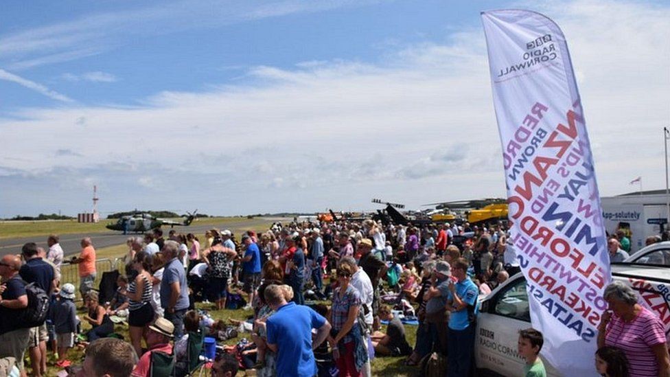Crowds at Culdrose Air Day. Pic: Kevin Thomas