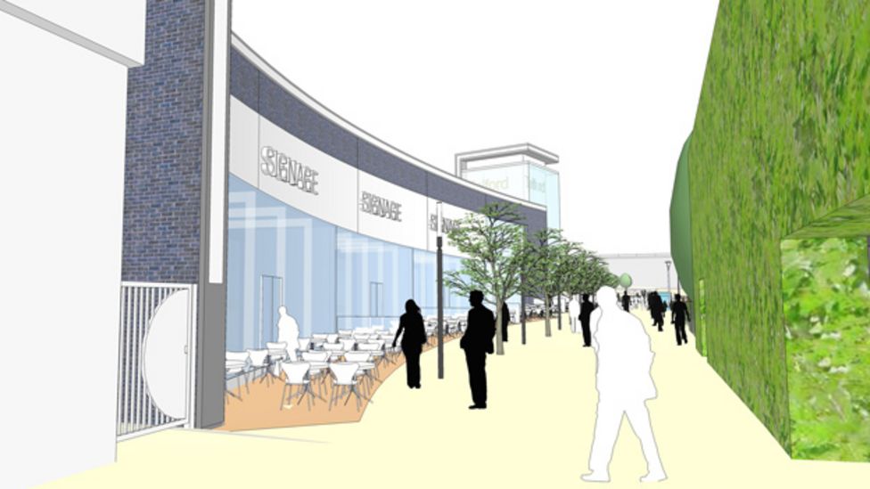 First part of £200m Telford Shopping Centre revamp approved BBC News