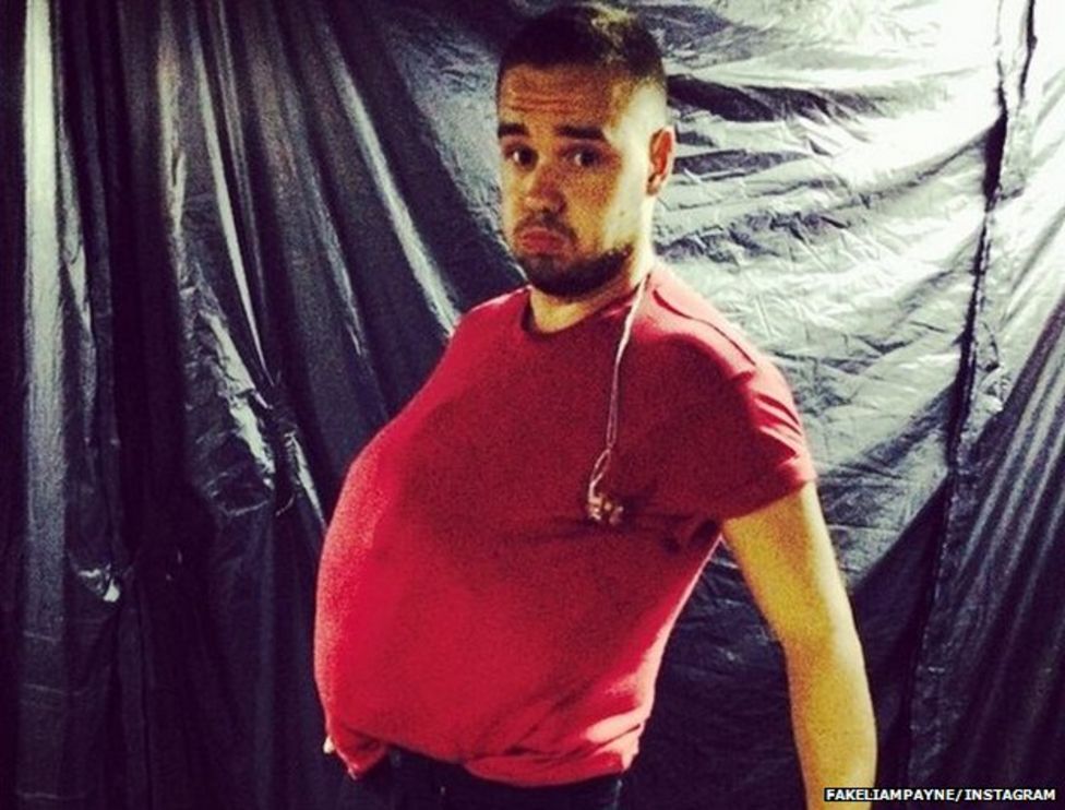 Liam Payne's response to 'fat' posts is pretty good BBC News