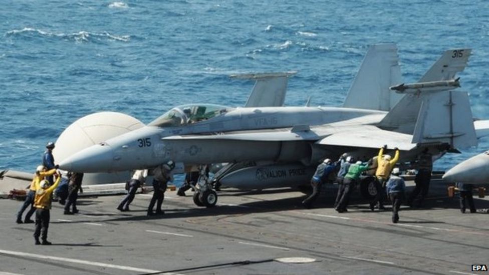 Iraq conflict US steps up air strikes on IS militants BBC News