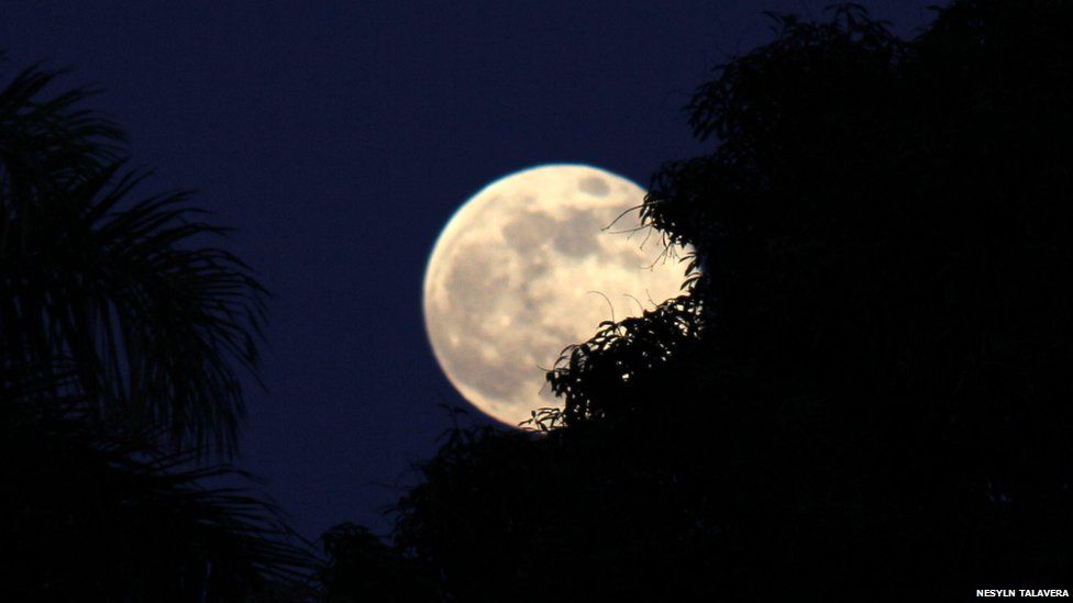Moon in Puerto Rico