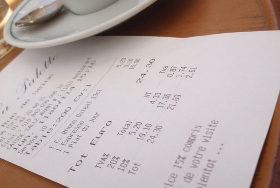 France's waiters watch their tips decline BBC News