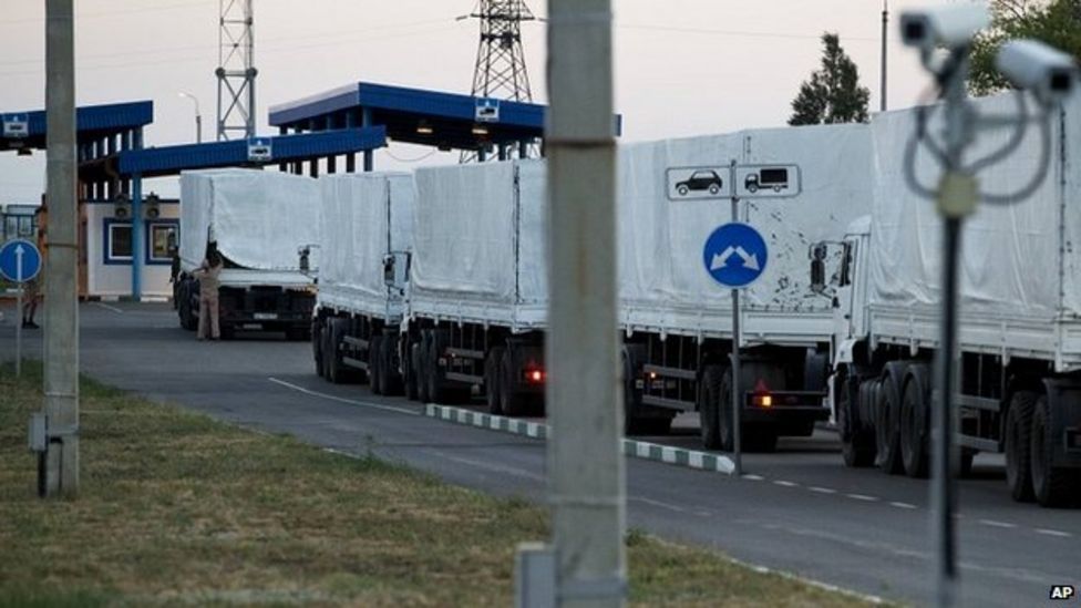 Ukraine Conflict Red Cross Instructs Russian Aid Convoy Bbc News