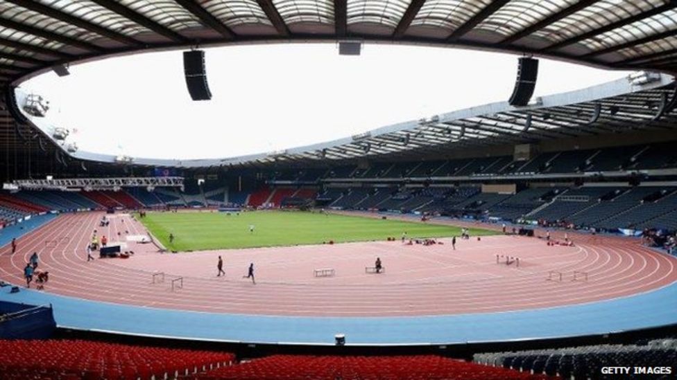 2014 Commonwealth Games track moved to Grangemouth Stadium - BBC News