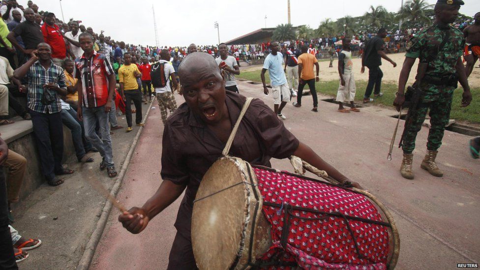 igbo wrestling drums