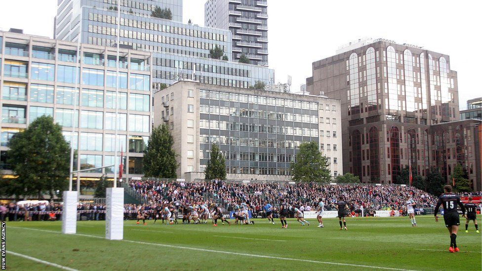 Ospreys' pre-season games came to a conclusion with a 39-5 defeat by Saracens in the City of London
