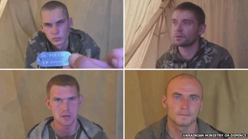 Captured Russian Troops in Ukraine By Accident BBC News