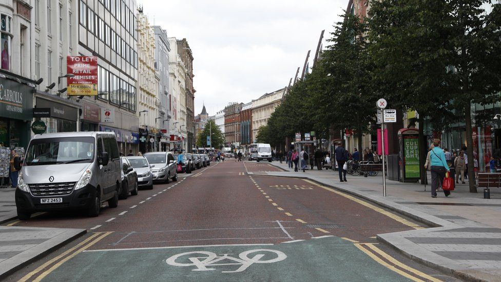 Royal Avenue in Belfast in 2014