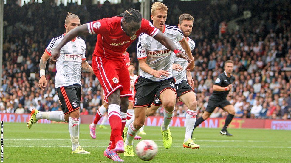 Kenwyne Jones' second-half equaliser rescued a point for Cardiff and denied Fulham their first Championship win of the season.