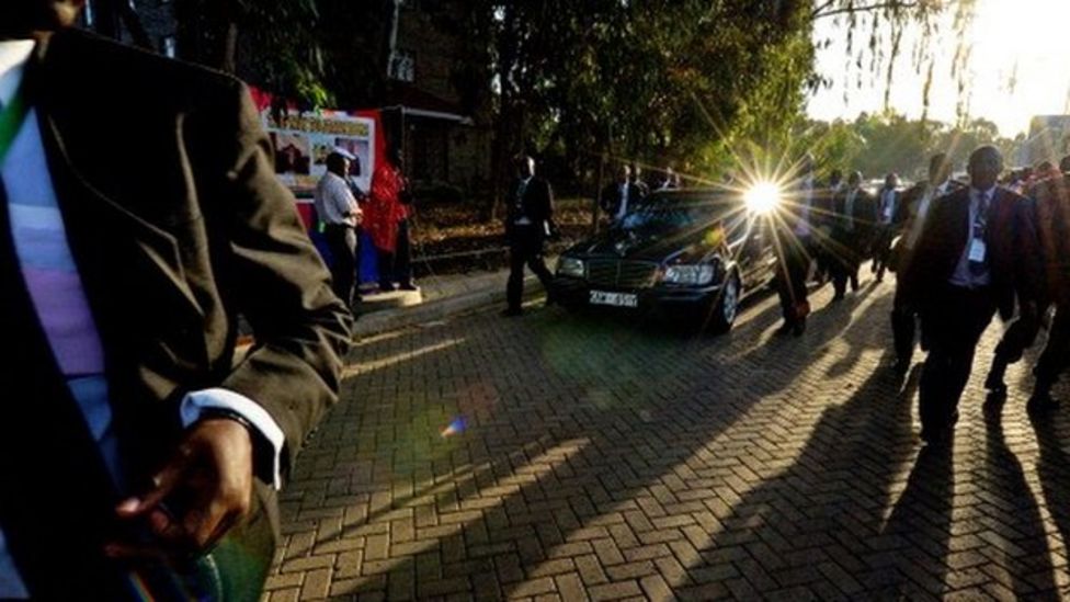 Kenyan leader's carjacked motorcade vehicle found BBC News