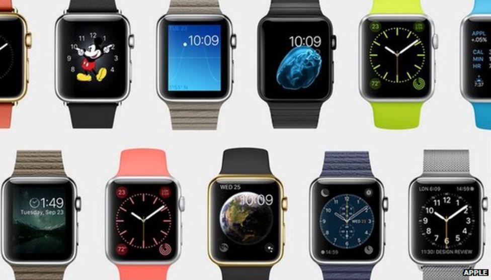 Apple Watch unveiled alongside new larger iPhones - BBC News
