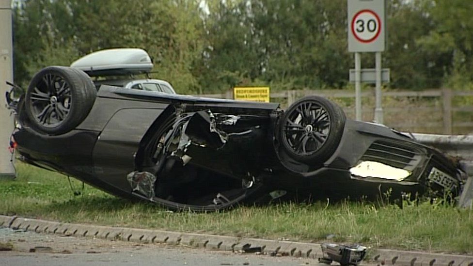 A6 crash, Bedfordshire