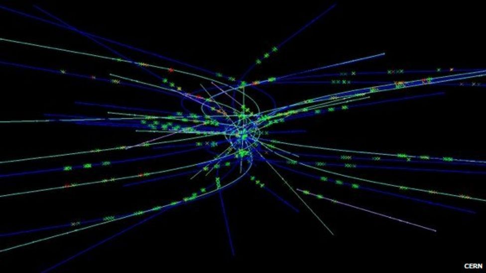 Нова физика. Tracks of charged Particles.