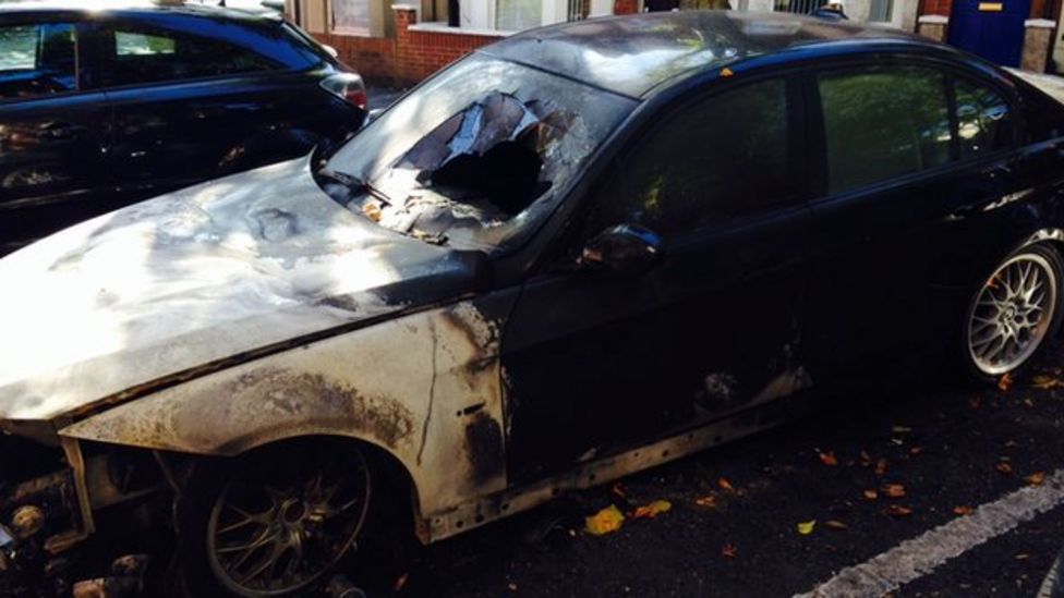 Arson attacks on cars 'needless act', say police - BBC News