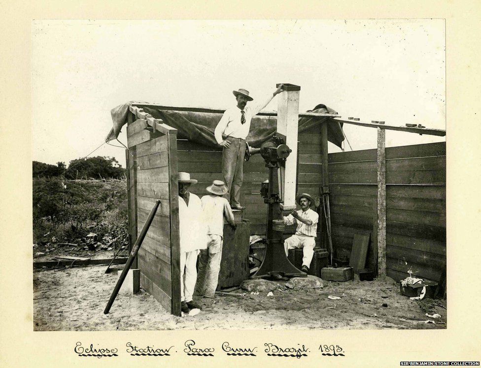 Eclipse Station, Para Paracuru, Brazil in 1893