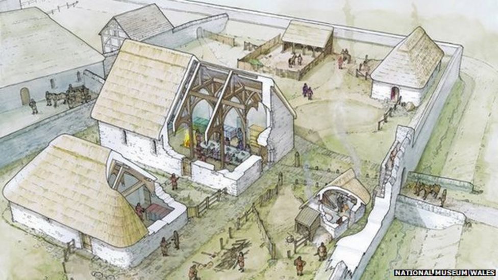 Llys Rhosyr medieval court to be rebuilt at St Fagans - BBC News