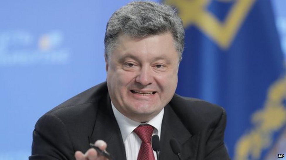 Worst Part Of Ukraine S Crisis Over President Poroshenko Bbc News