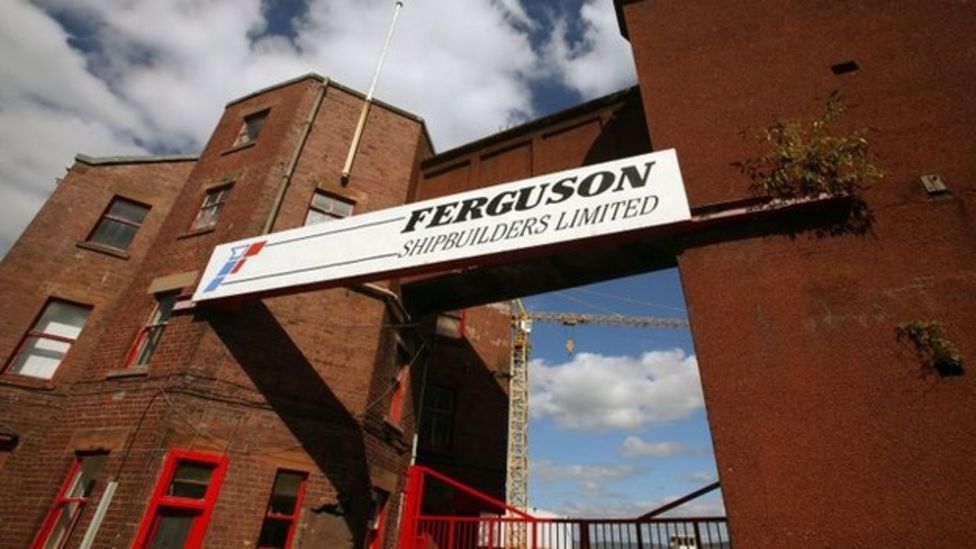 Ferguson shipyard secures ferry contract - BBC News