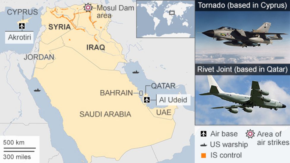RAF jets strike first IS targets in Iraq BBC News