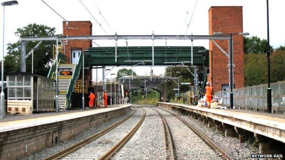 Alvechurch night time rail work noise 'unbearable' BBC News