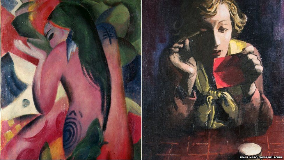 Leicester New Walk Museum Exhibits German Expressionist Art - BBC News