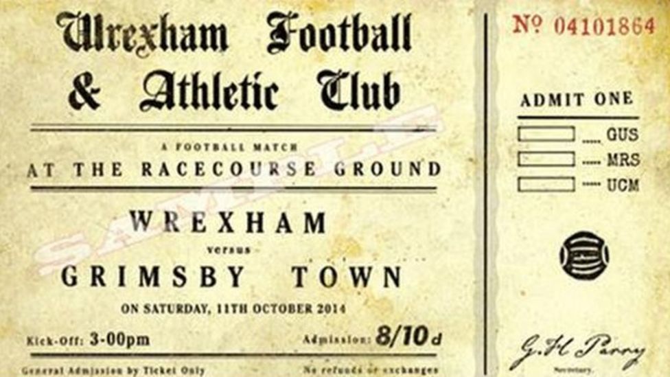 Wrexham FC celebrates 150th anniversary at Grimsby game BBC News