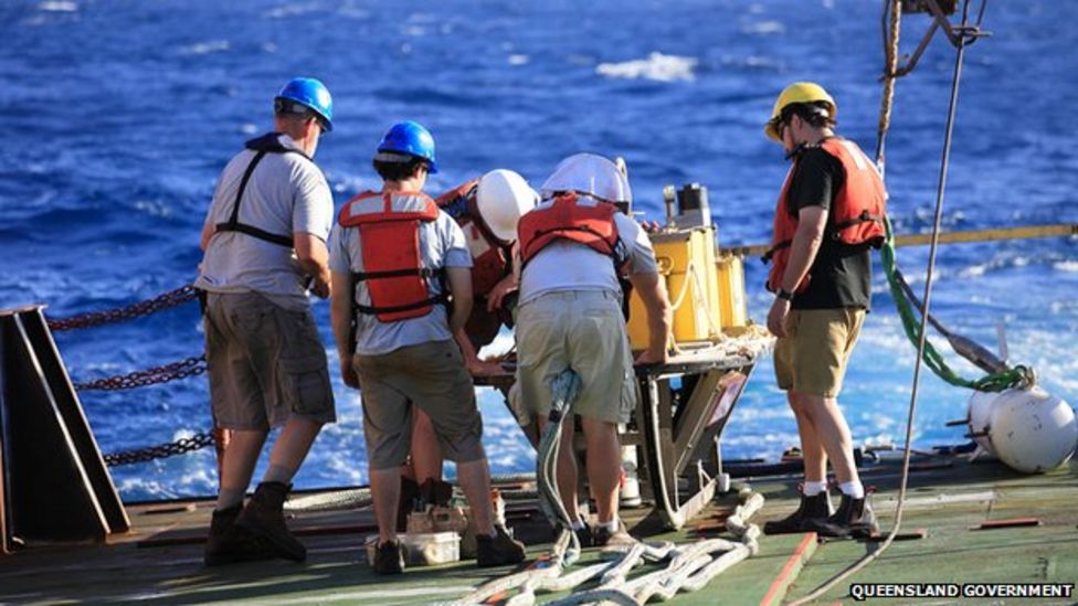 The search for Australia's lost hospital ship - BBC News