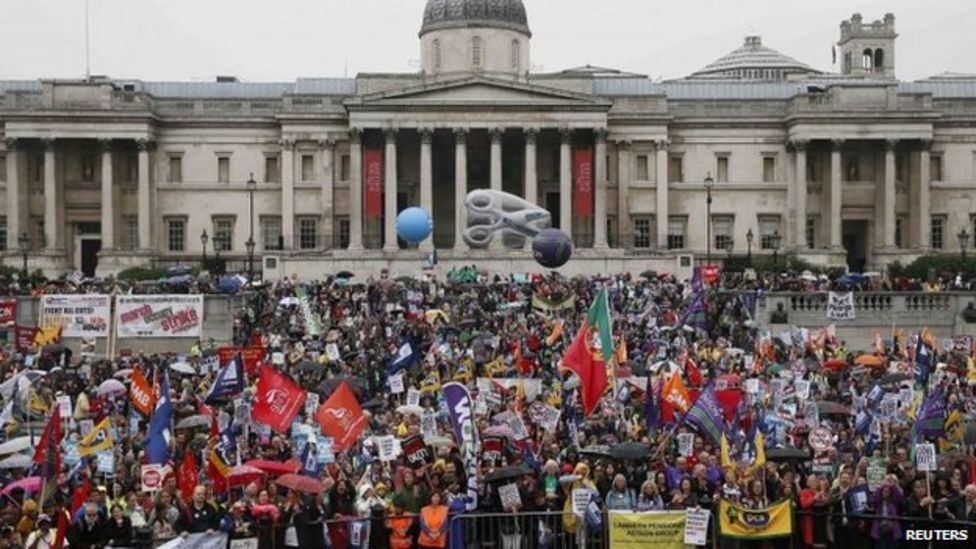 Civil Servants In 24-hour Strike Over Pay - BBC News