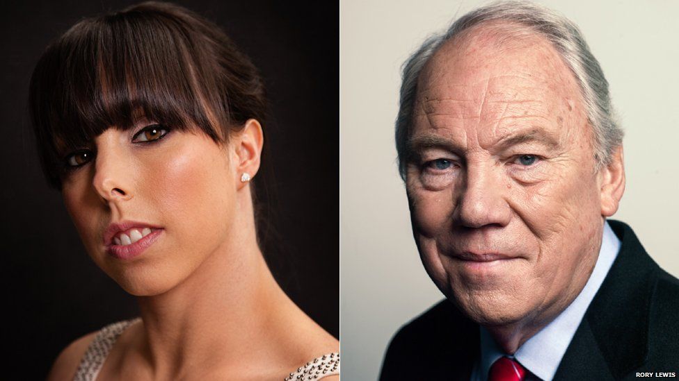Beth Tweddle and Peter Sissons