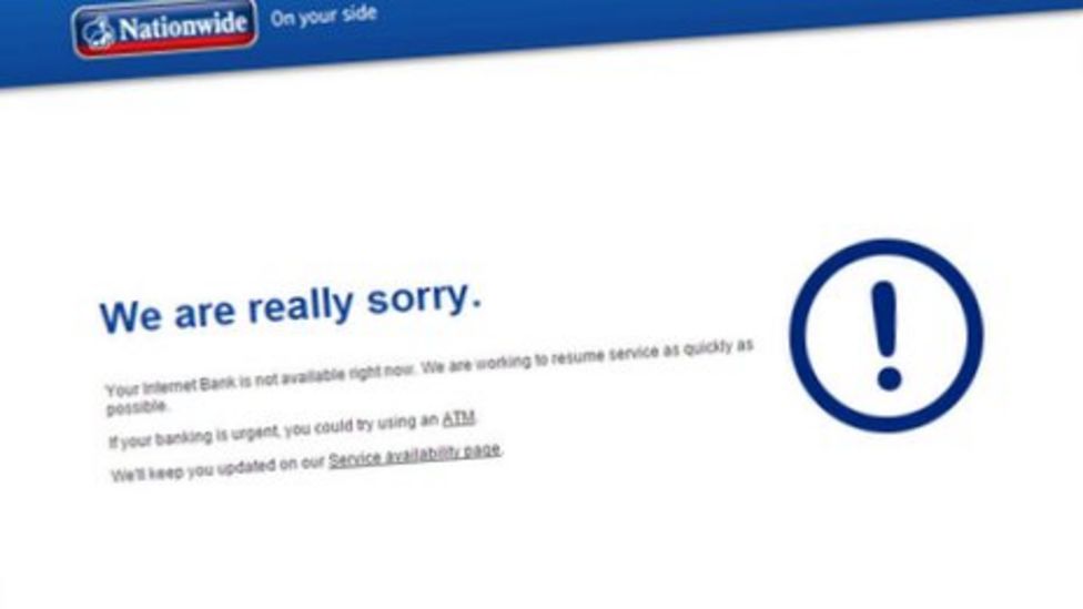 Nationwide suffers online banking glitch BBC News