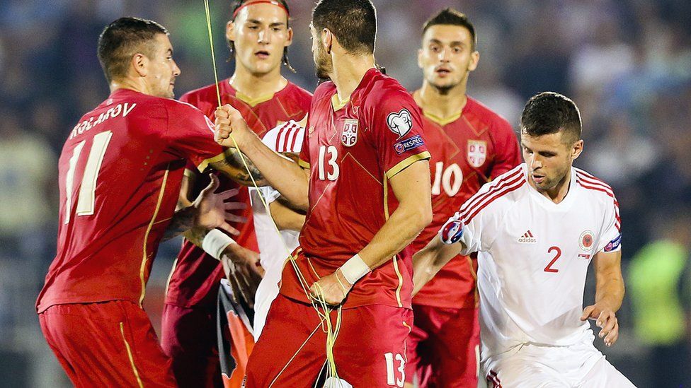 Serbia-Albania match