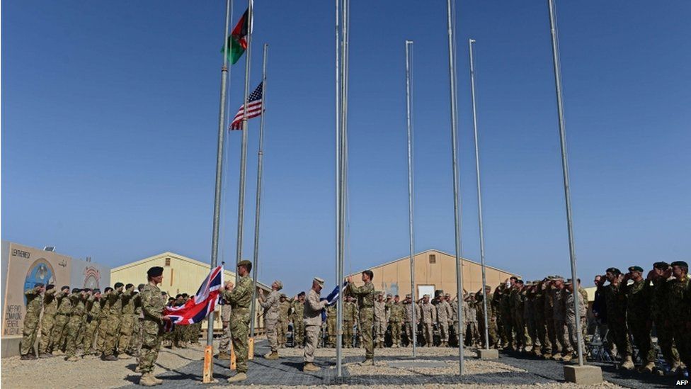 The UK base at Camp Bastion and the adjoining US base, Camp Leatherneck, were both handed over to Afghan forces at a ceremony on October 26, 2014