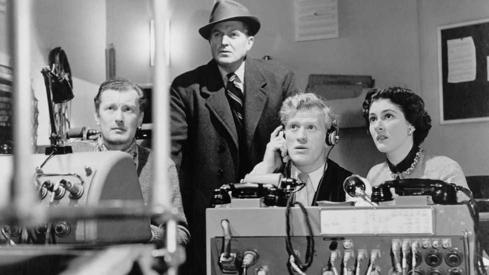 A scene from The Quatermass Experiment (1955) - Leicester Hammer Horror Archive
