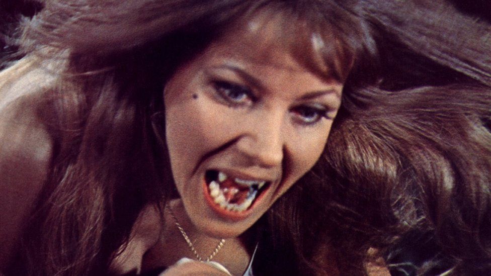 Ingrid Pitt from The Vampire Lovers (1970) - Leicester Hammer Horror Archive