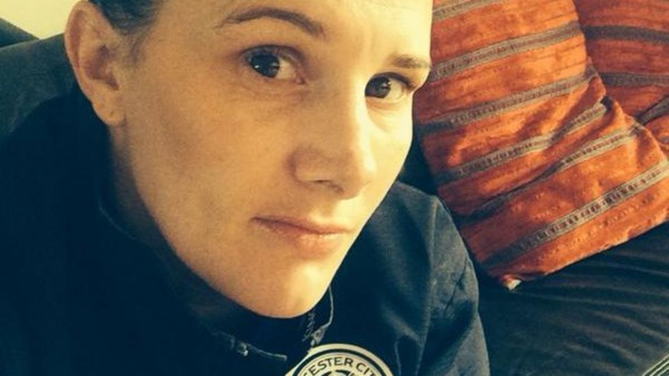 Former X Factor winner Sam Bailey knocked out by ladder BBC News