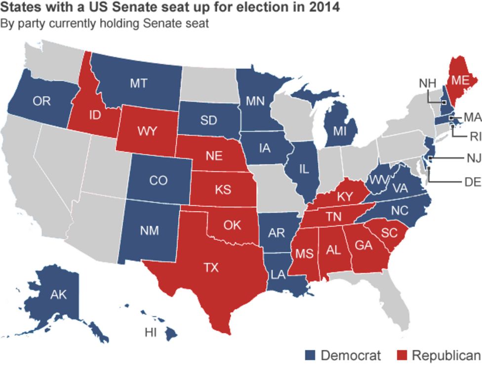 US mid-term elections: Six Senate races to watch - BBC News