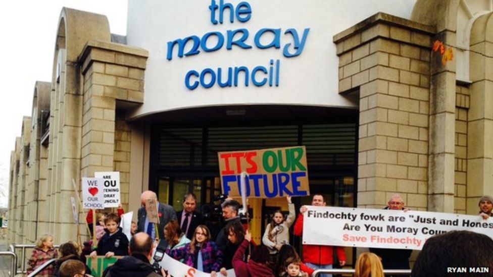 Moray Council school closure moratorium agreed BBC News