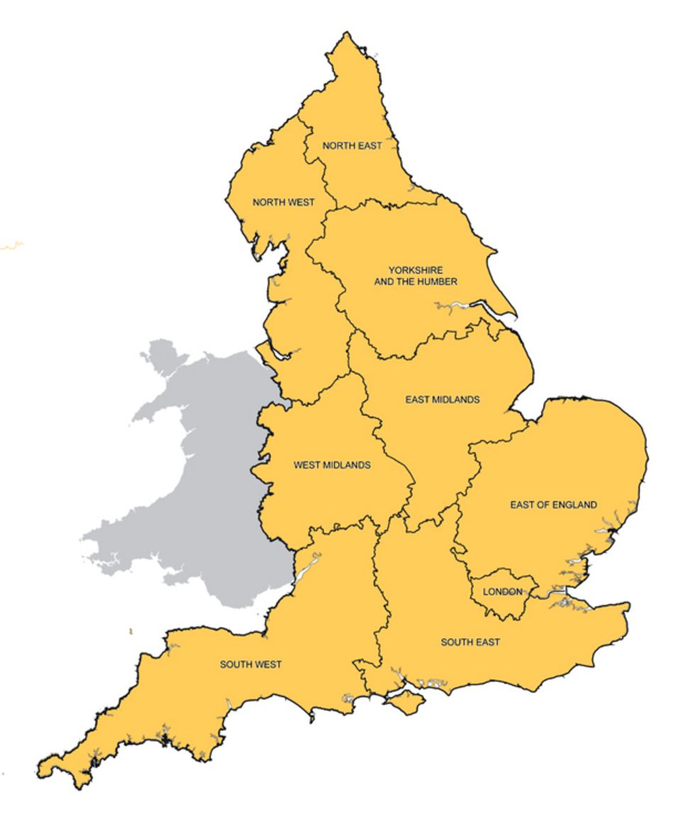 The east of england is. Районы Великобритании на карте. Районы Англии. Регионы Англии на карте. Регионы Великобритании на карте.