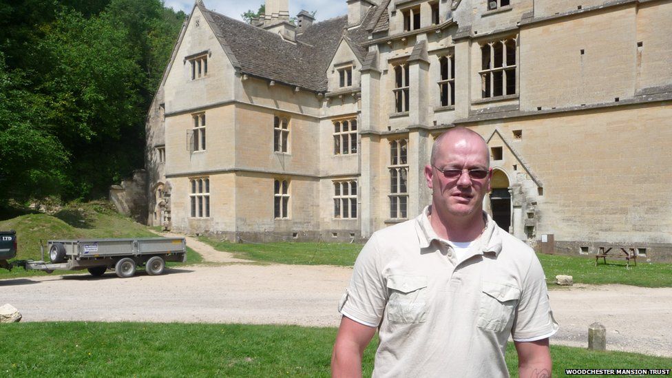Andrew Fryer was a caretaker at Woodchester Mansion