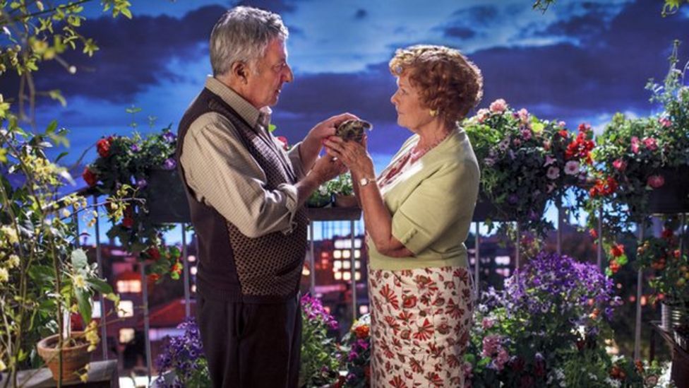 Never a Dahl moment Dustin Hoffman and Dame Judi Dench find love in