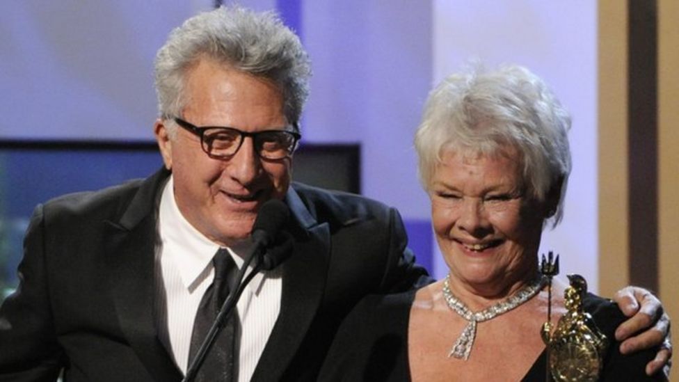 Never a Dahl moment Dustin Hoffman and Dame Judi Dench find love in