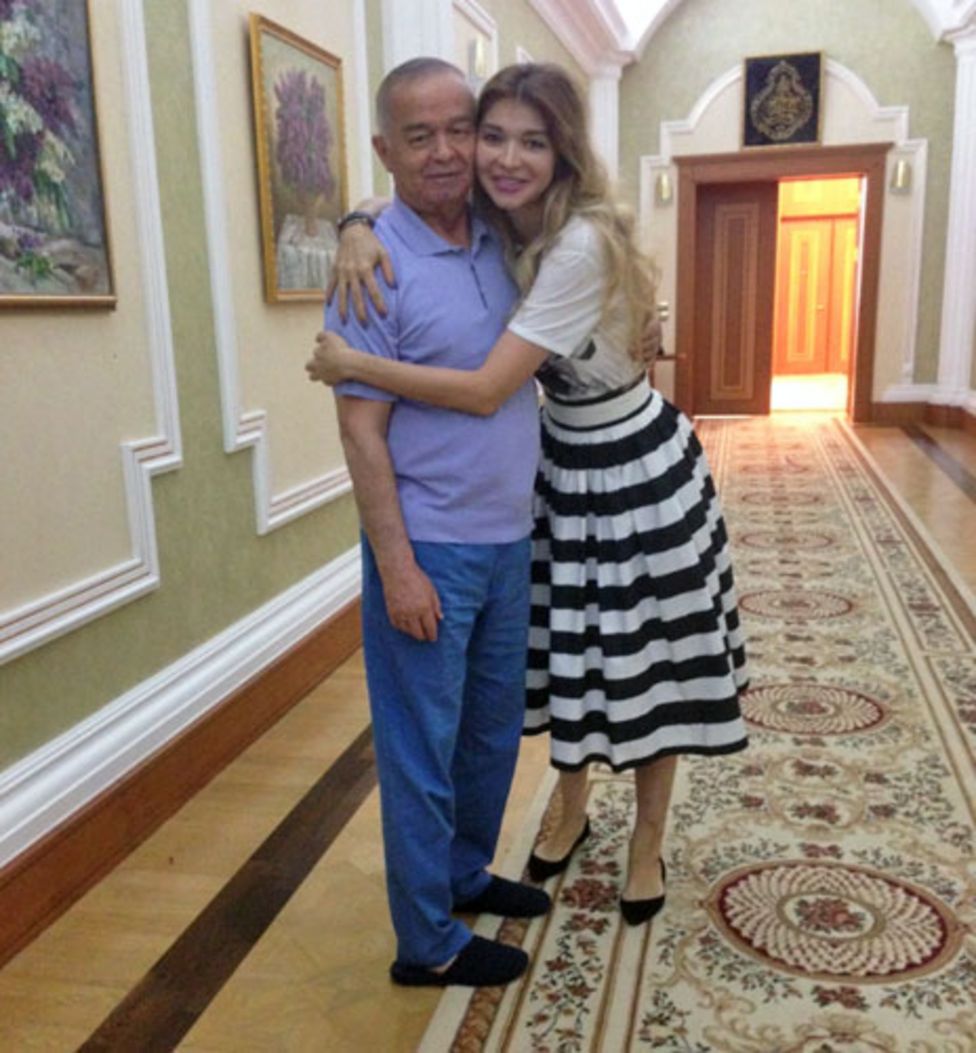 Happier days in the Karimov family album - BBC News