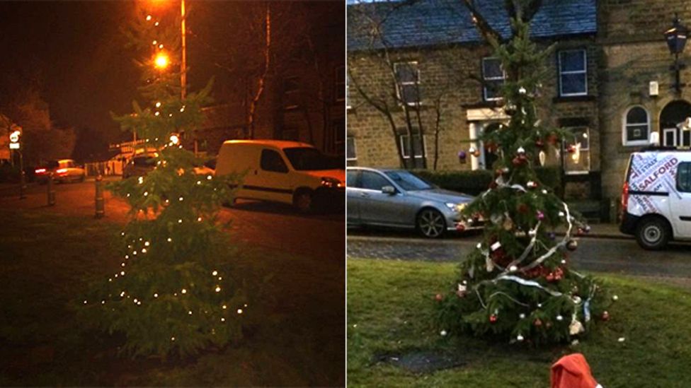 Clacton puts up 'splendid' Christmas tree after last year's labelled 'a