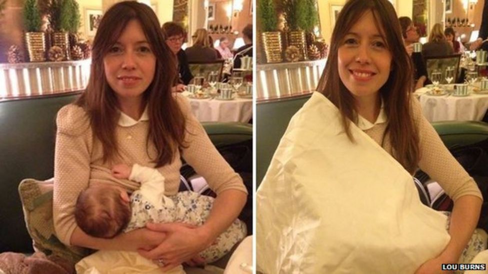 Claridges Breastfeeding Row Protest By Mothers Bbc News